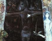 马克 夏加尔 : 在画前面